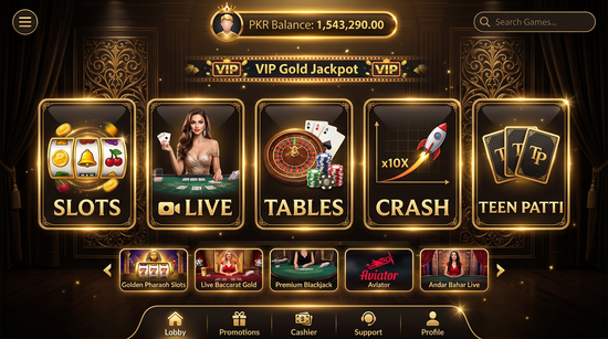 Main screen of 999R casino page for PK players